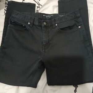 Banana Republic Skinny Black Jeans Sleek Fit